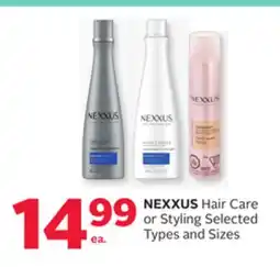 Rexall Hair Care or Styling offer