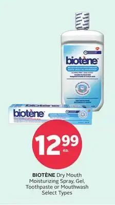 Rexall Dry Mouth Moisturizing Spray, Gel, Toothpaste or Mouthwash offer