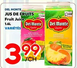 Marche Salaberry DEL MONTE JUS DE FRUITS offer