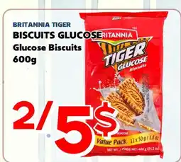 Marche Salaberry BRITANNIA TIGER BISCUITS GLUCOSE offer