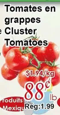 Marche C&T Tomates en grappes offer