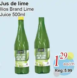 Marche C&T Jus de lime offer