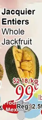 Marche C&T Jacquier Entiers offer