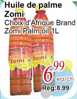 Marche C&T Huile de palme Zomi offer