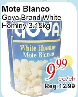 Marche C&T Goya Brand White Hominy offer