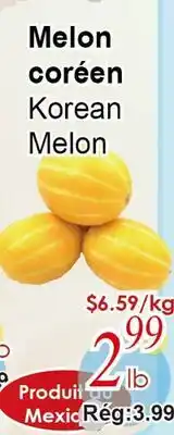 Marche C&T Korean Melon offer