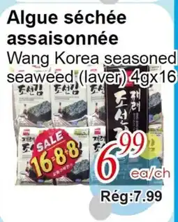 Marche C&T Wang Korea seasoned seaweed offer