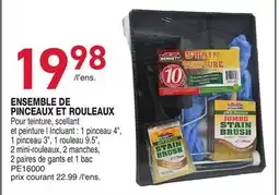 Matério ENSEMBLE DE PINCEAUX ET ROULEAUX 10 PIÈCES BENNETT offer