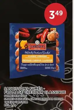 Kim Phat SCHNEIDERS SMOKED SAUSAGES - CLASSIC CHEDDAR CHEESE offer