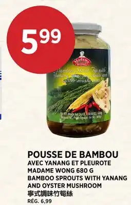 Kim Phat MADAME WONG BAMBOO SPROUTS WITH YANANG AND OYSTER MUSHROOM offer