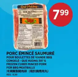 Kim Phat QUE HUONG 397 G FROZEN CURED MINCED PORK FOR BBQ MEATBALLS offer