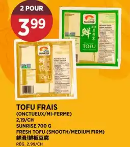 Kim Phat SUNRISE 700 G FRESH TOFU (SMOOTH/MEDIUM FIRM) offer