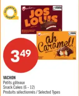 Pharmaprix VACHON Snack Cakes offer