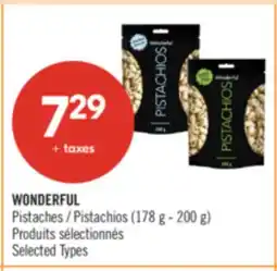 Pharmaprix WONDERFUL Pistachios offer