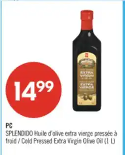 Pharmaprix PC SPLENDIDO Cold Pressed Extra Virgin Olive Oil offer