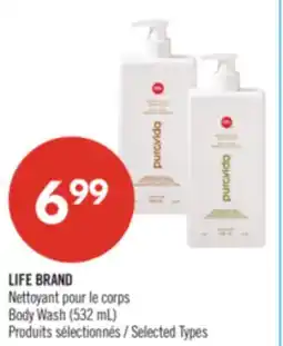 Pharmaprix LIFE BRAND Body Wash offer