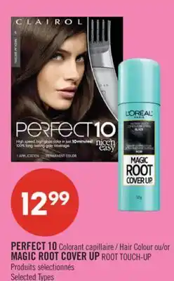 Pharmaprix PERFECT 10 Hair Colour or MAGIC ROOT COVER UP ROOT TOUCH-UP offer