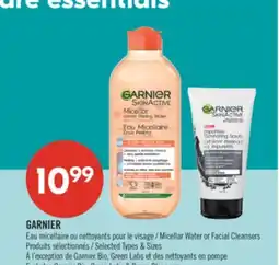 Pharmaprix GARNIER Micellar Water or Facial Cleansers offer