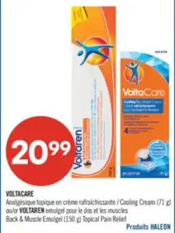 Pharmaprix VOLTACARE Cooling Cream (71 g) or VOLTAREN Back & Muscle (150 g) Topical Pain Relief offer