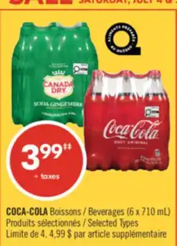 Pharmaprix COCA-COLA Beverages offer