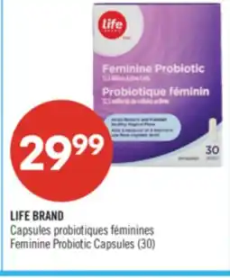Pharmaprix LIFE BRAND Capsules Feminine Probiotic Capsules (30) offer