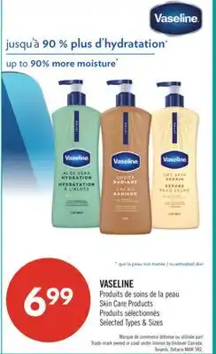 Pharmaprix VASELINE Skin Care Products offer