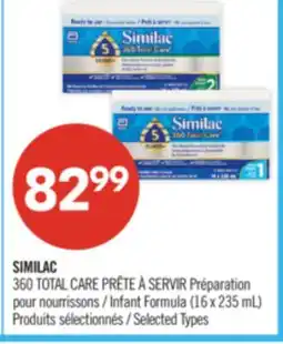 Pharmaprix SIMILAC 360 TOTAL CARE Infant Formula (16 x 235 mL) offer