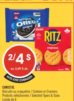 Pharmaprix CHRISTIE Cookies or Crackers offer