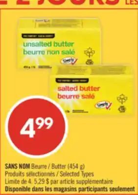 Pharmaprix NO NAME Butter offer