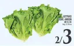 Al Premium Food Mart LETTUCE LEAF, GREEN offer