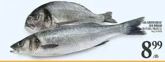 Al Premium Food Mart SEA GREEN BASS/SEA BREAM offer