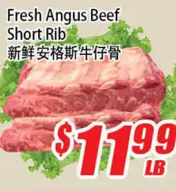 WinCo Food Mart Fresh Angus Beef Short Rib offer