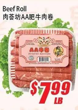 WinCo Food Mart Beef Roll offer
