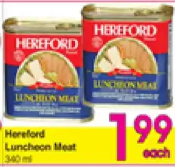 Danforth Food Market Hereford Luncheon Meat offer