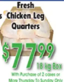 Danforth Food Market Fresh Chicken Leg Quarters offer