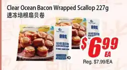 WinCo Food Mart Clear Ocean Bacon Wrapped Scallop offer