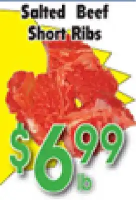Danforth Food Market Salted Beef Short Ribs offer