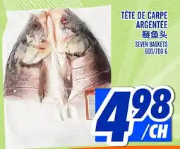 Marché Lian Tai TÊTE DE CARPE ARGENTÉE offer