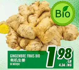 Marché Lian Tai GINGEMBRE FRAIS BIO offer