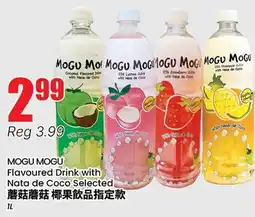 Btrust Supermarket MOGU MOGU Flavoured Drink with Nata de Coco Selected offer