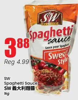 Btrust Supermarket SW Spaghetti Sauce offer