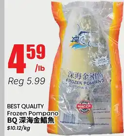 Btrust Supermarket BEST QUALITY Frozen Pompano BQ offer