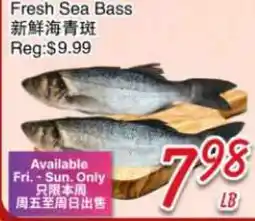 Foody Mart Fresh Sea Bass offer