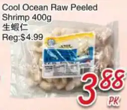 Foody Mart Cool Ocean Raw Peeled Shrimp offer