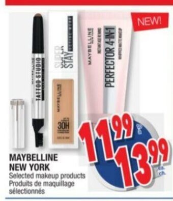 Jean Coutu Maybelline New York offer