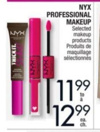 Jean Coutu Nyx Professional Makeup offer