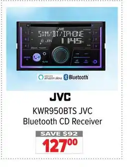 2001 Audio Video JVC KWR950BTS JVC Bluetooth CD Receiver offer