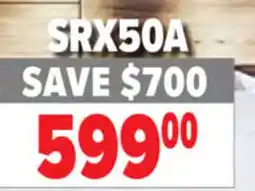 2001 Audio Video SRX50A YAMAHA SOUND BARS Immersive & flexible Real Surround Sound offer