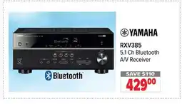 2001 Audio Video YAMAHA RXV385 5.1 Ch Bluetooth A/V Receiver offer