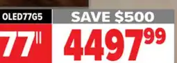 2001 Audio Video OLED77G5 LG OLED evo AI G5 4K Smart TV 2025 offer